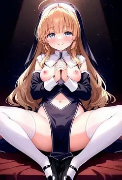 色情萝莉修女绝对不会被冒险者的大肉棒操成萝莉孕妇